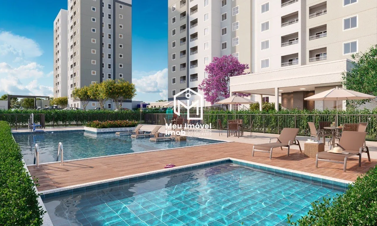 Imagem Apartamento 2 Quartos 1 Vaga 45,46m² Cond. Torres do Poente