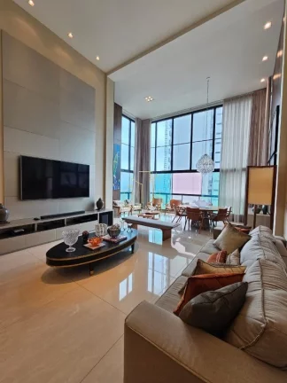 Foto do imóvel Apartamento decorado alto padrão com quatro suíte a venda no Panamby
