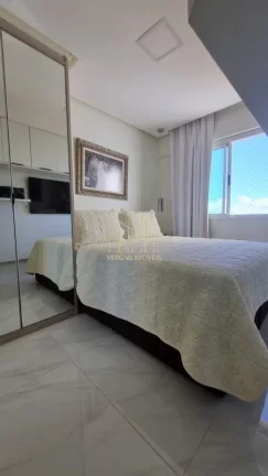 Imagem Apartamento decorado vista mar com duas suíte varanda gourmet a venda em Pituaçu.