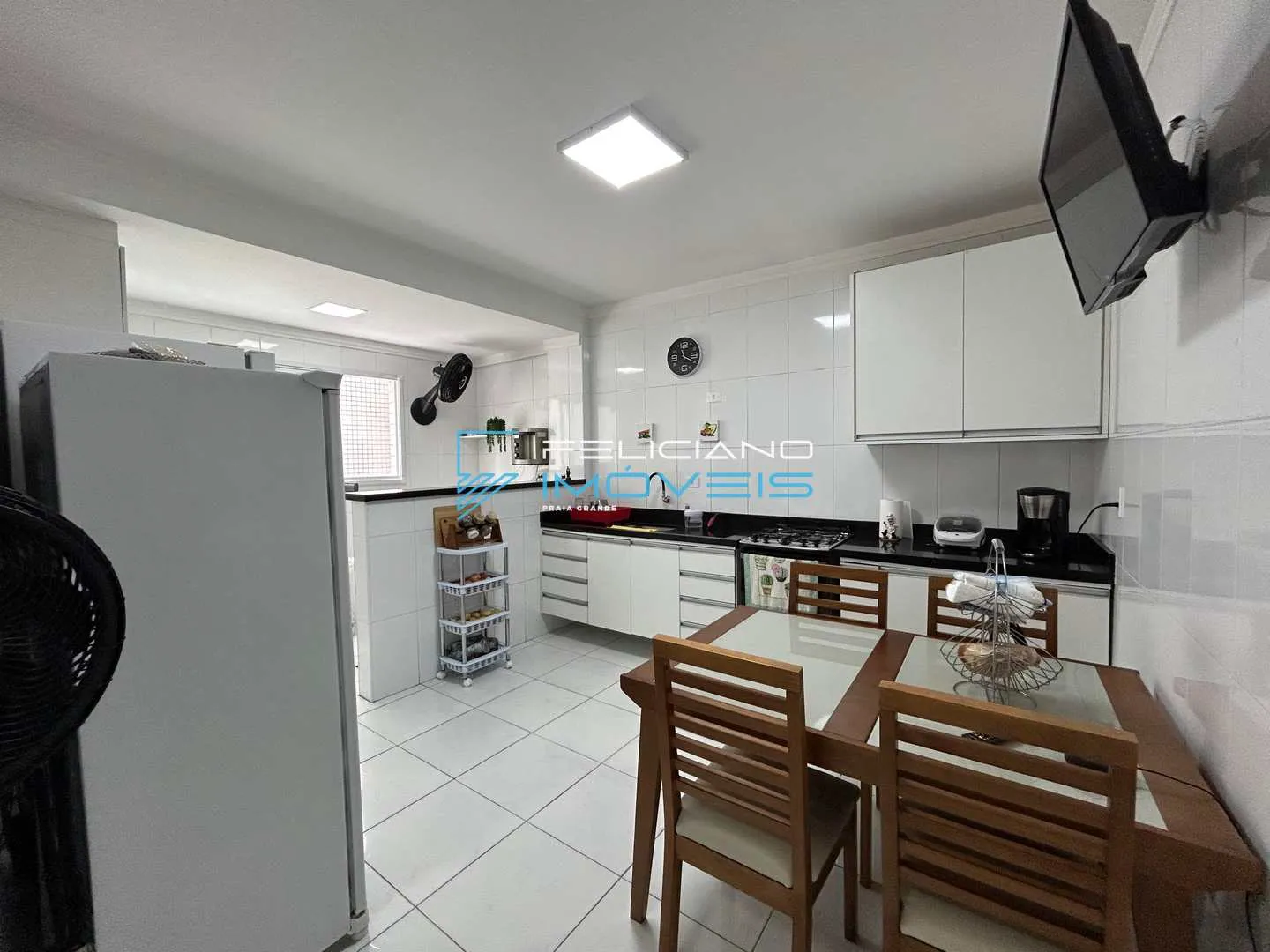 Imagem Apartamento com 3 quartos, Guilhermina, Praia Grande - R$ 899 mil, Cod: 4951