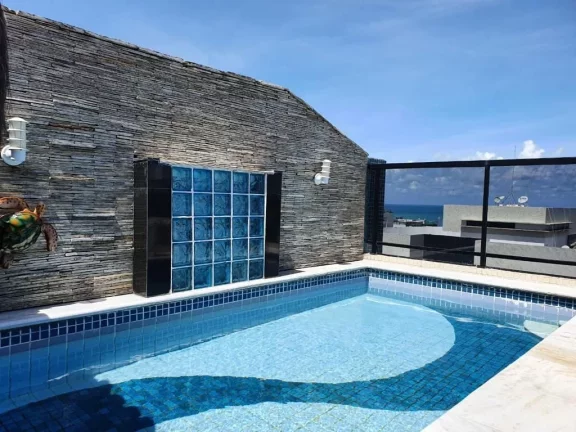 Imagem Cobertura com 5 dormitórios à venda, 312 m² por R$ 2.499.987,00 - Tambaú - João Pessoa/PB