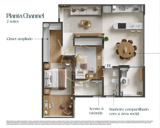 Imagem Lançamento Le Monde Vila Adyana - 2 ou 1 Suíte - 71m² e 75 m²