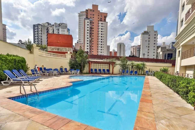 Imagem Flat disponível para locação no Quality Suites Long Stay Vila Olímpia, com 52m², 2 dormitórios e 1 vaga de garagem