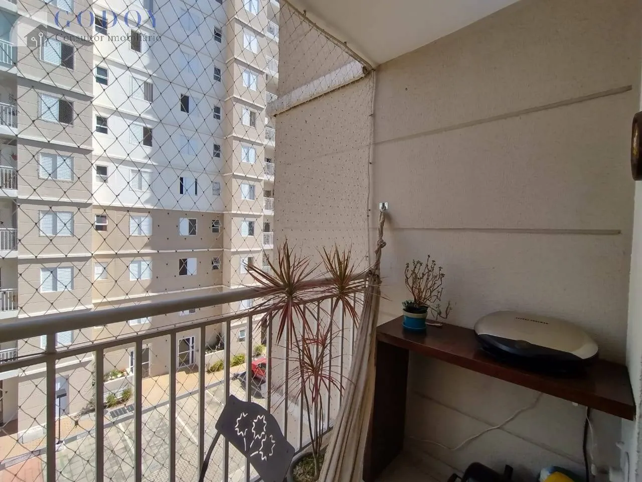 Imagem Apartamento à venda 2 Quartos, 1 Vaga, 56M², Vila São Geraldo, Taubaté - SP | Jardim das Orquídeas