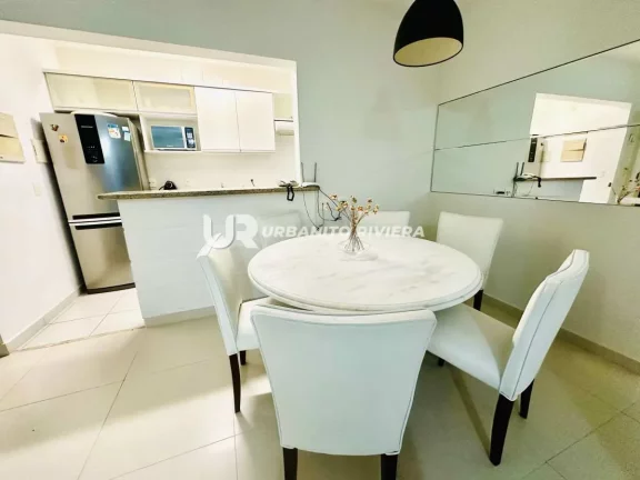 Imagem Apartamento com vista parcial para o mar e lazer completo na Riviera de São Lourenço