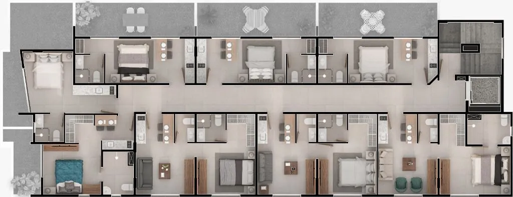 Imagem Apartamento à venda, 32 m² por R$ 385.872,00 - Manaíra - João Pessoa/PB