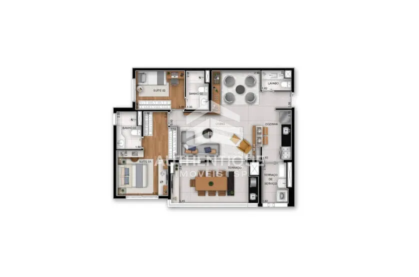 Imagem Club Station Vila Prudente - Apartamento à venda no bairro Vila Prudente - São Paulo/SP, Zona Leste