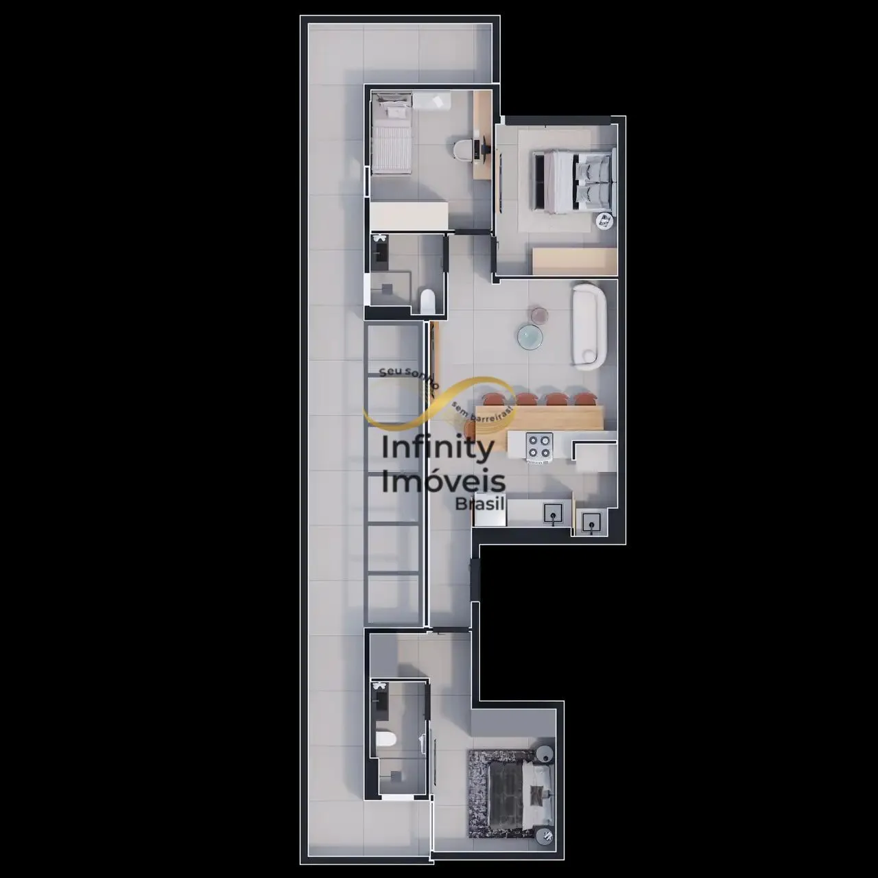 Imagem RAY - Apartamento à venda no bairro Santo Agostinho - Belo Horizonte/MG