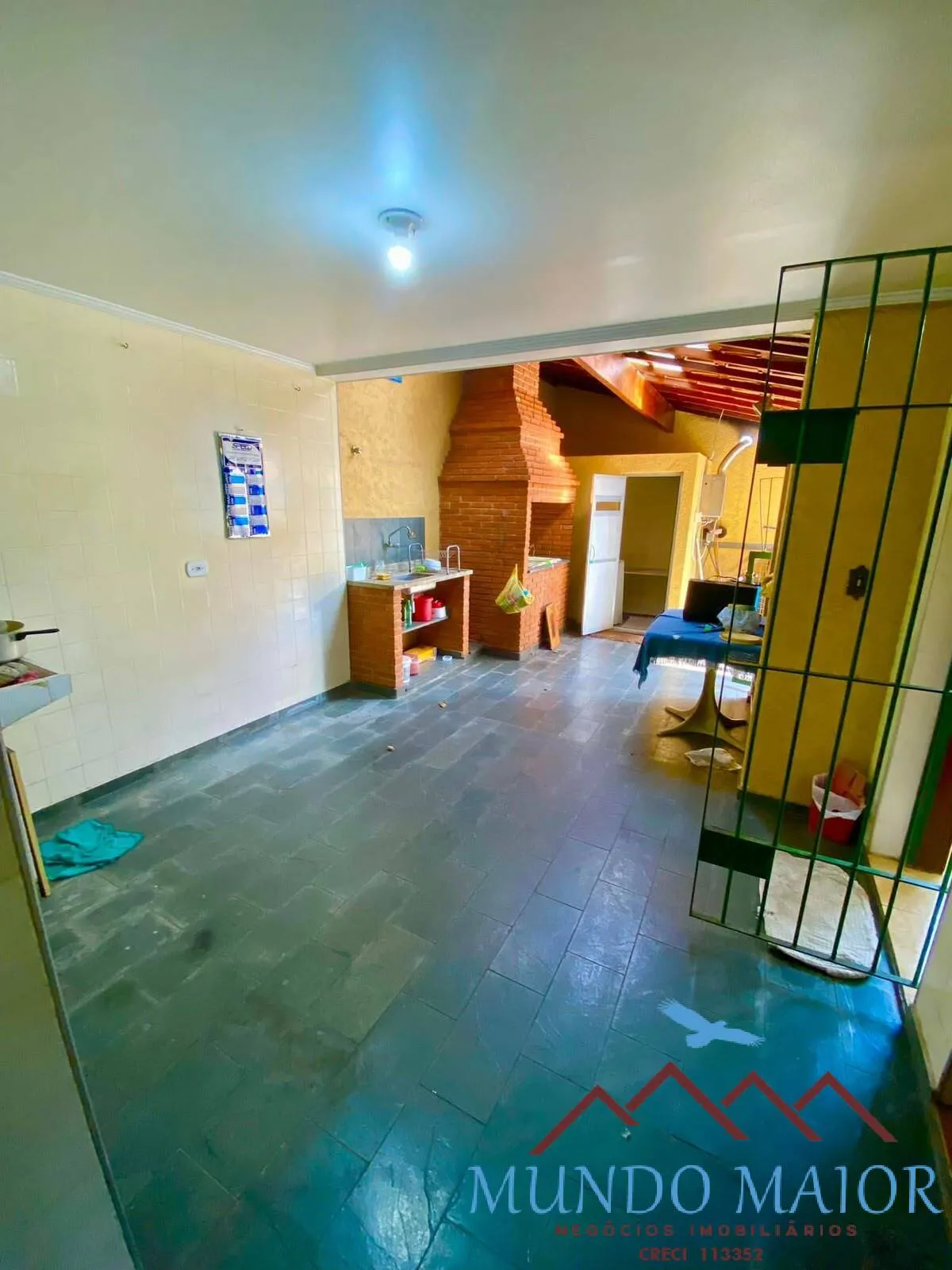 Imagem Excelente Sobrado no Bairro Taboão Fácil Acesso à Anchieta, Espaço Gourmet