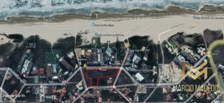 Terreno à venda, 7109 m² por R$ 6.300.000,00 - Porto das Dunas - Aquiraz/CE
