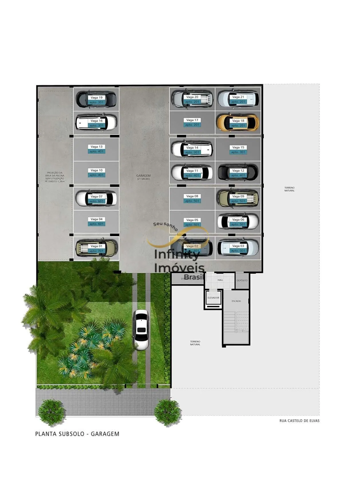 Imagem Residencial Eugéne Delacroix - Apartamento à venda no bairro Castelo - Belo Horizonte/MG