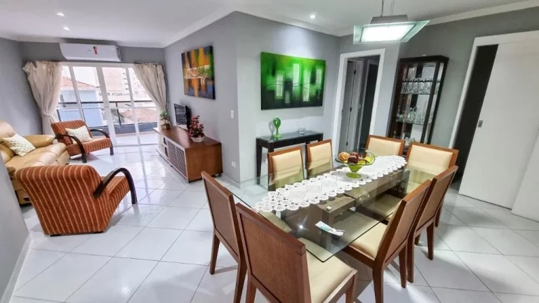 Imagem Apartamento com 4 dormitórios à venda, 140 m² - Pitangueiras - Guarujá/SP
