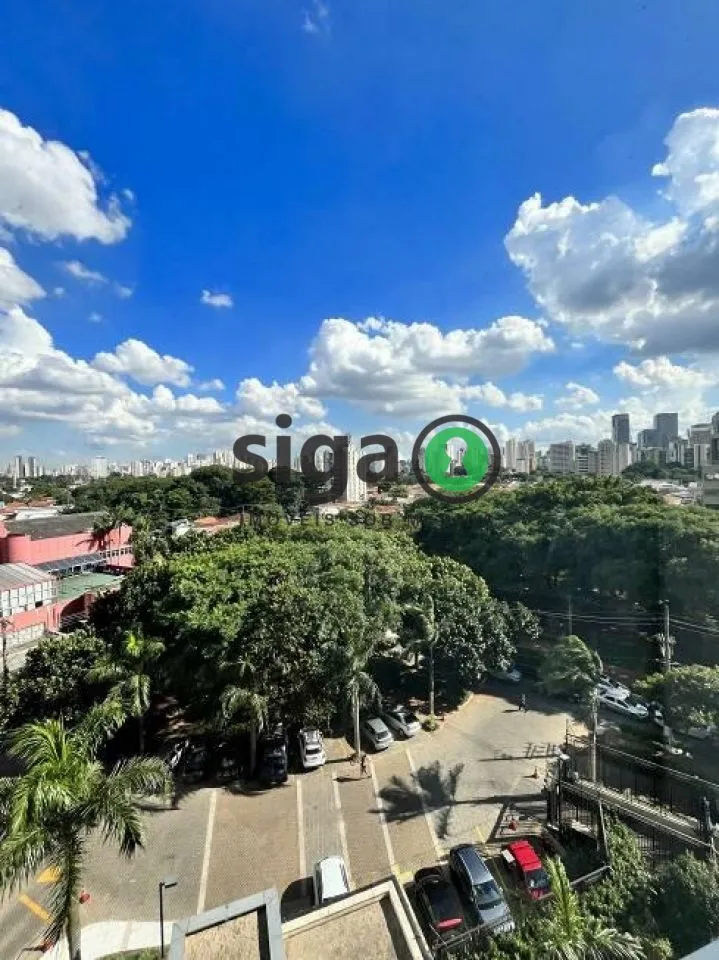 Imagem Apto com 85m², no Brooklin, com 1 suite, lavabo, 2 vagas e Pé direito duplo para locação
