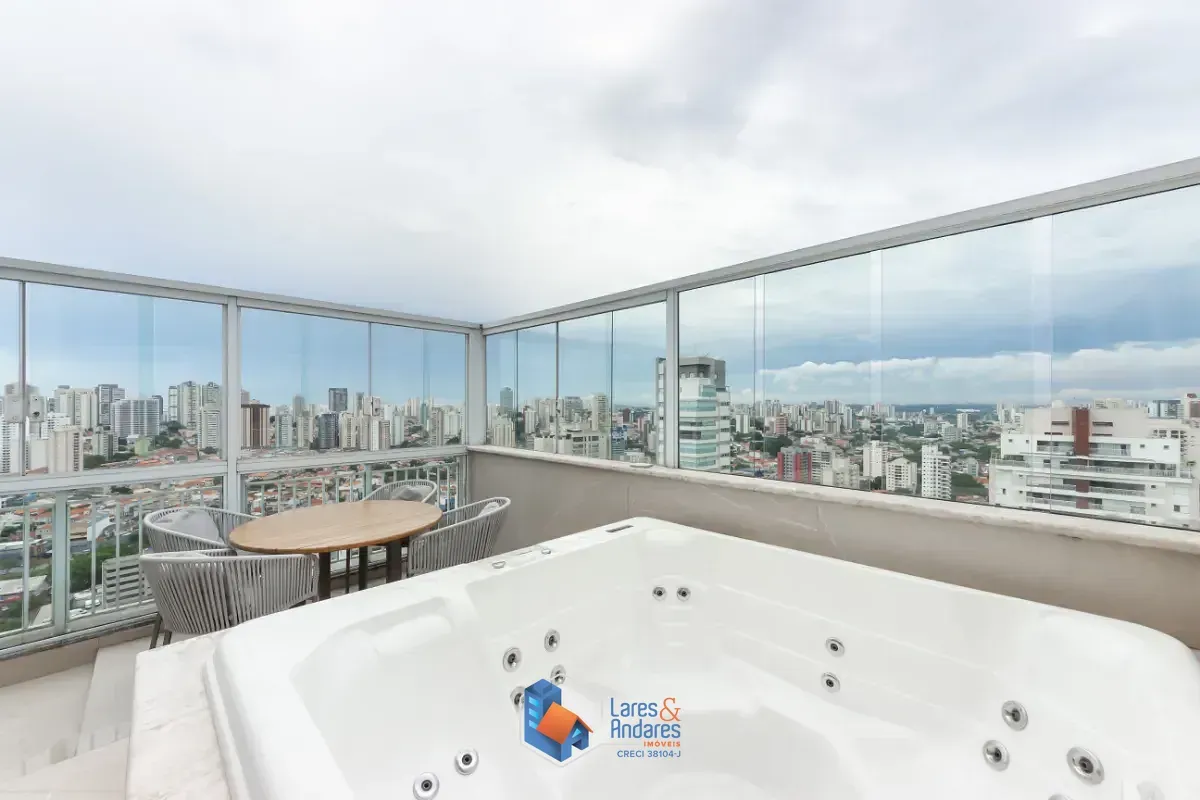 Imagem Cobertura para venda em Bosque da Saúde com 3 quartos, sendo 3 suítes, 174m²