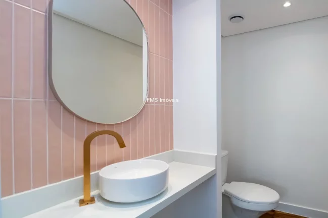 Imagem Apartamento à venda em São Paulo-SP, 2 quartos, 2 suítes, 1 sala, 3 banheiros, 2 vagas, 100m² no Cerqueira César.