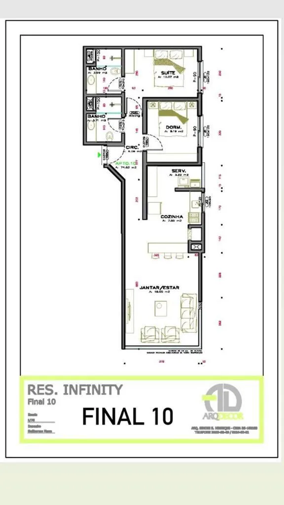 Imagem Apartamento 2 Dormitórios - Bairro Zona Nova