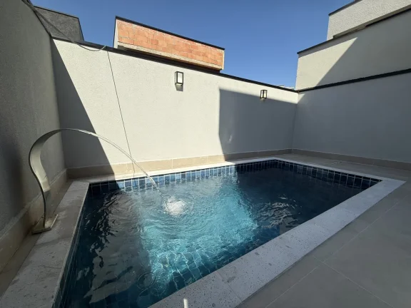 Imagem Casa Automatizada com 3 Suítes e Piscina - Nova Jaguari