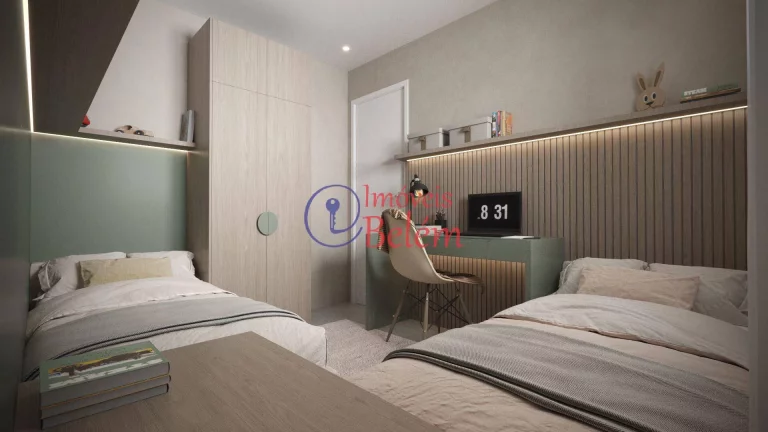 Imagem Parque das Águas Apt 3/4 c/ suíte e varanda em Belém