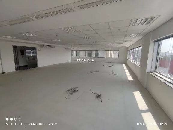 Imagem Andar Comercial para Locação em São Paulo-SP, Vila Congonhas: 12 Vagas de Garagem e 482,22m² de Área