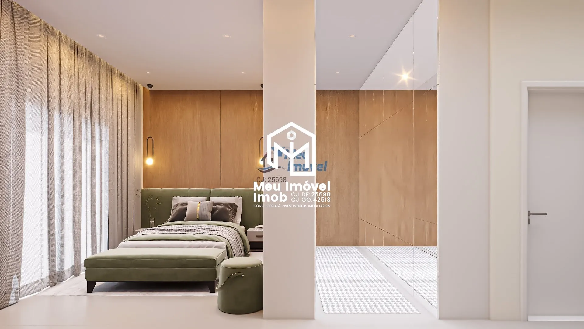 Imagem Terra Park III Casa 4 Quartos 3 Suítes 2 Vagas 279m² Closet