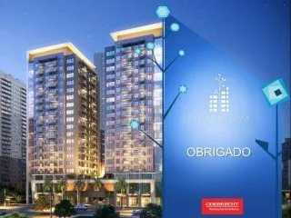 Imagem Apartamento de 2 quartos no Jardim, Santo André-SP! Condomínio Cidade Viva com 73,00 m², suíte e vaga de garagem. Venda ou locação!