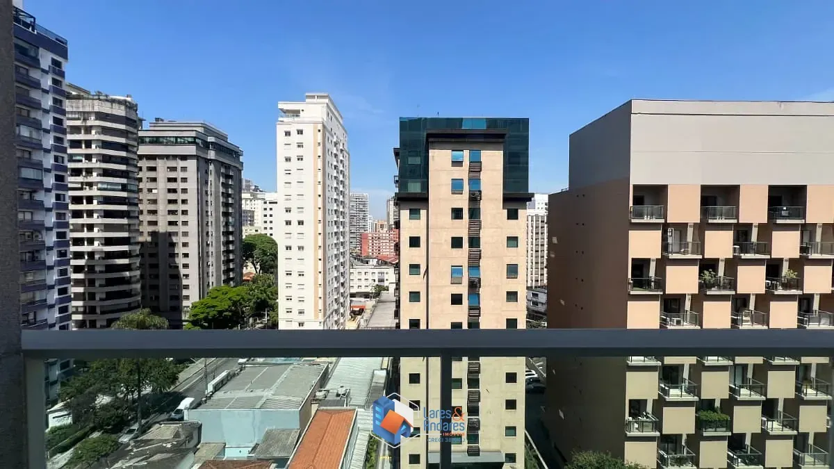 Imagem Duplex para venda e locação em Indianópolis com 1 quarto, sendo 1 suíte, 45m²