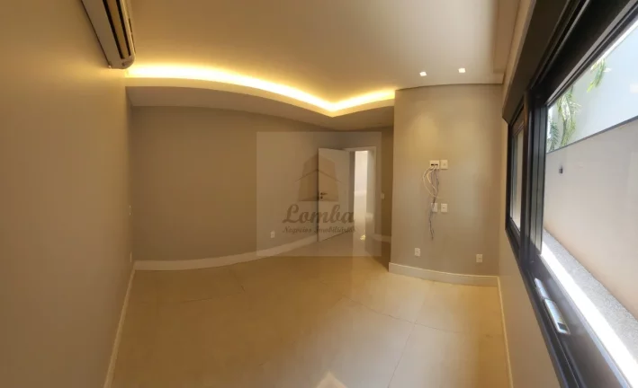 Imagem Casa de Luxo no Condomínio Villa Jardim - 4 Suítes, 3 Salas e 355 m² - Cuiabá-MT