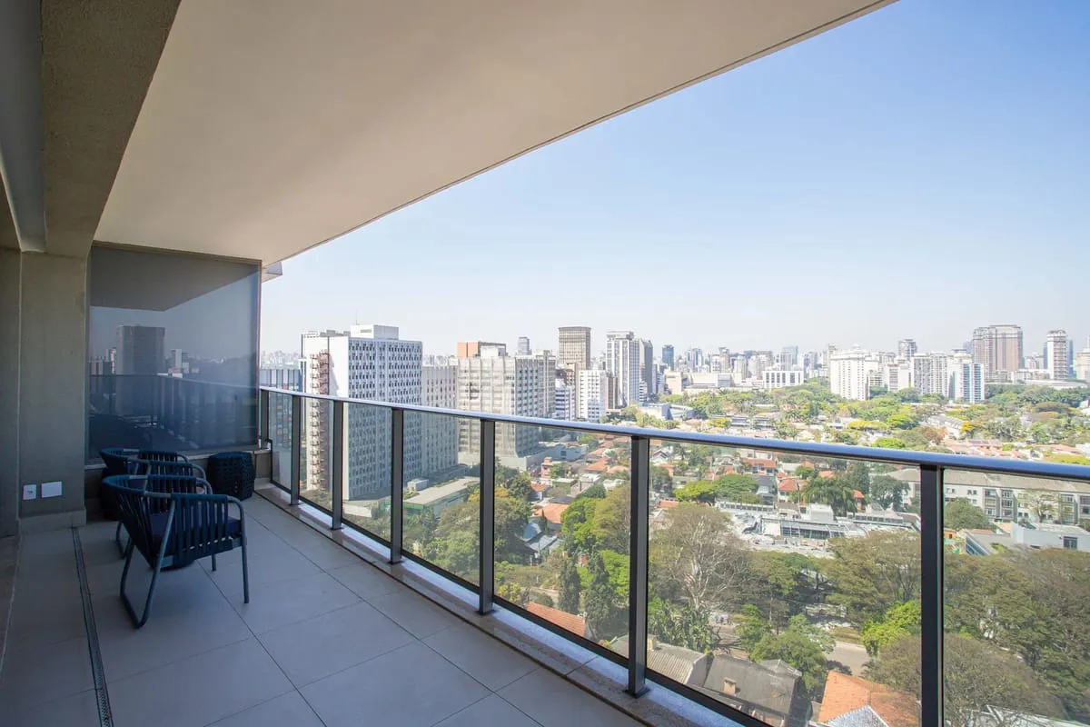 Imagem Apartamento com 1 Quarto para alugar, 64m² - Pinheiros