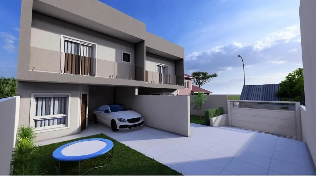 Imagem Sobrado à venda com 3 quartos e churrasqueira em Santa Cândida, Curiti