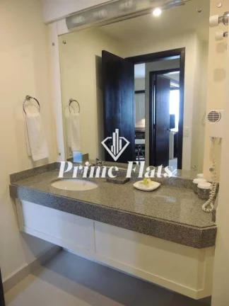 Imagem Flat disponível para venda no Quality Suites Alphaville, com 34m², 1 dormitório e 1 vaga