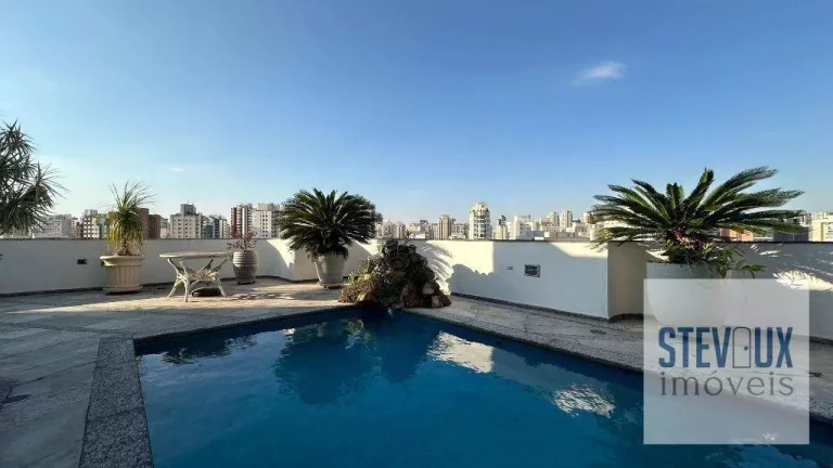 Imagem Cobertura com piscina e vista ampla em Moema Pássaros