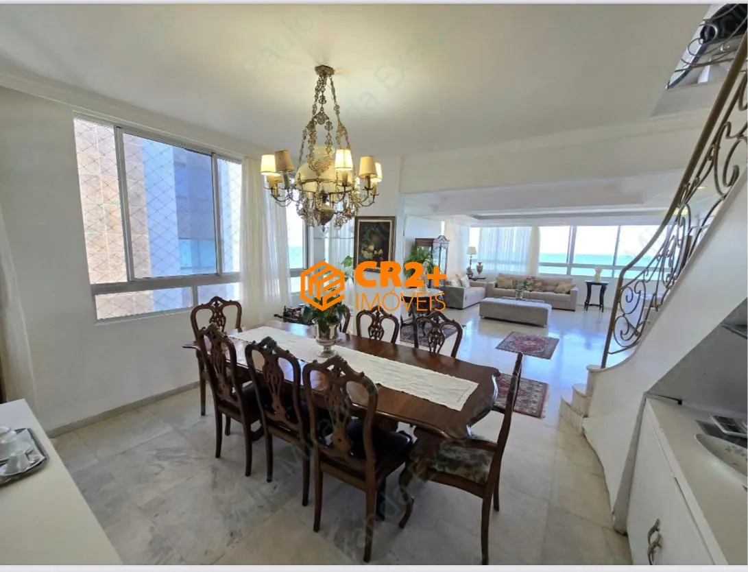 Imagem Cobertura de luxo na AV Boa Viagem - com 400m² - 4 quartos e 3 vagas - Próximo