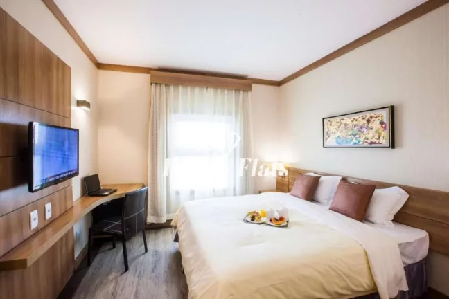 Imagem Flat disponível para venda no Hotel Intercity Vinhedo, com 20m², 1 dormitório e 1 vaga