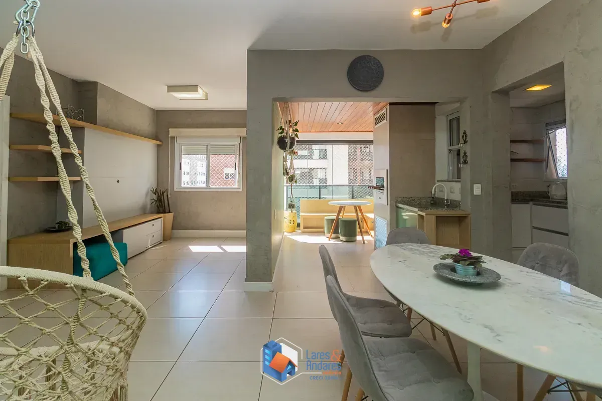 Foto do imóvel Apartamento para venda em Jardim Caravelas com 2 quartos, sendo 1 suíte, 82m² em Rua Abílio Borin