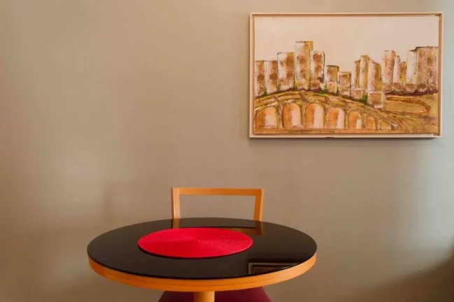 Imagem Flat disponível para locação no Quality Paulista, com 29m², 1 dormitório e 1 vaga