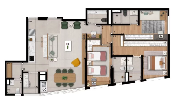 Imagem Apartamento à venda no bairro Moema - São Paulo/SP