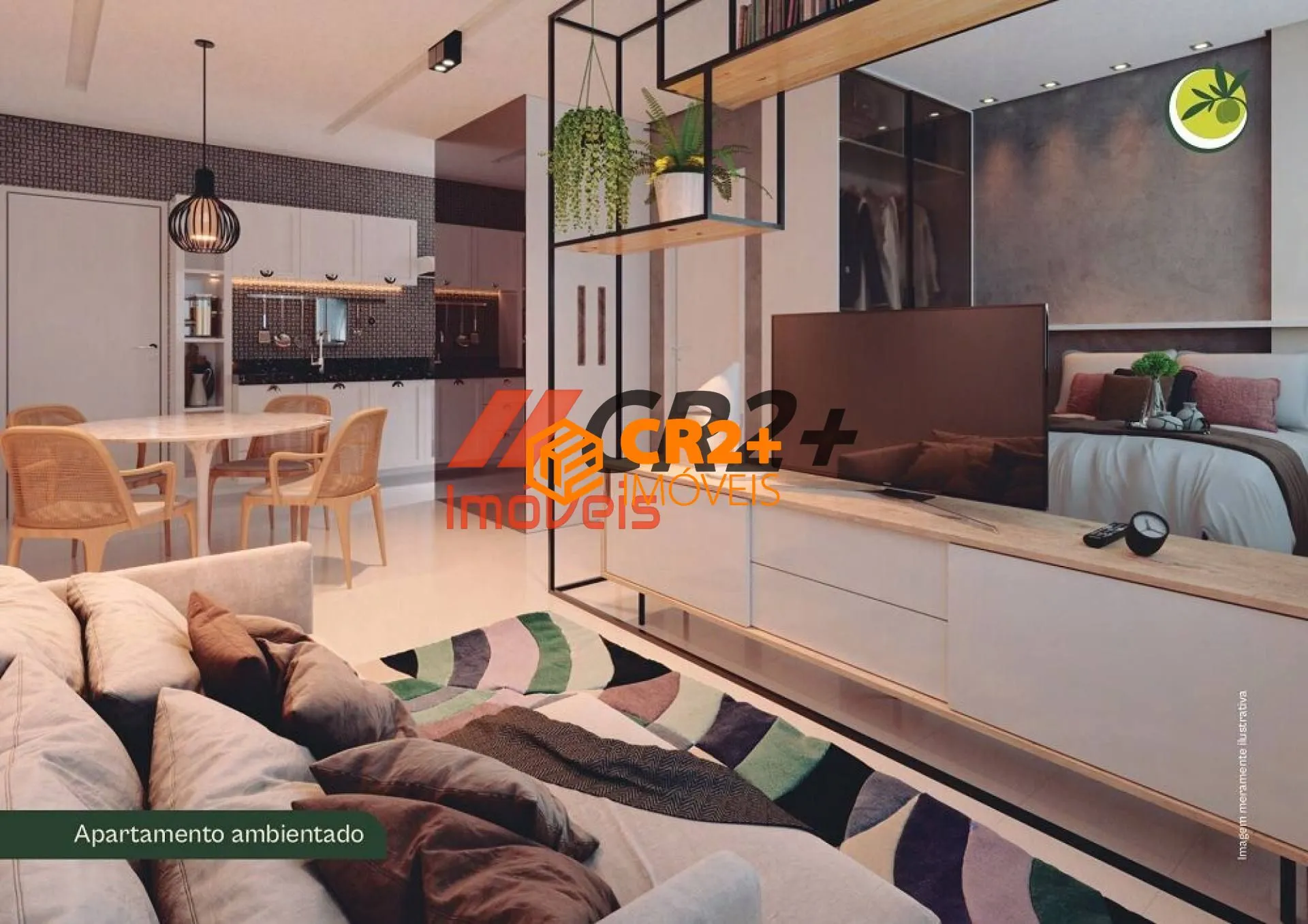 Imagem Flat à Venda com 01 quarto, Sala e WC em Casa Forte 34M².