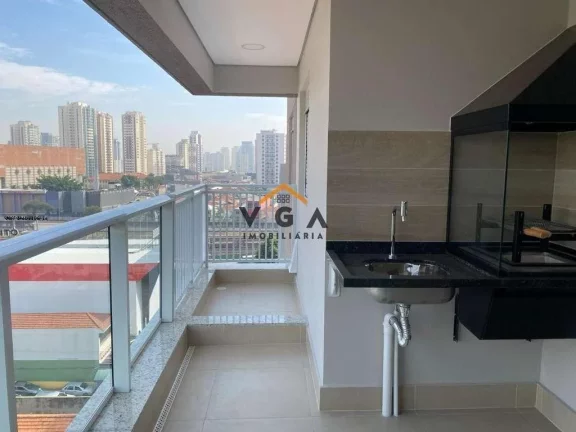 Imagem Apartamento para Venda em São Paulo, Vila Azevedo, 2 dormitórios, 1 suíte, 2 banheiros, 1 vaga