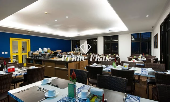 Imagem Flat disponível para venda no Quality Faria Lima, com 24m², 1 dormitório e 1 vaga