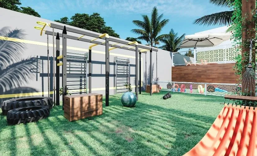 Imagem Apartamento Compacto Premium 39m² no Reserva Carvalho Residencial com 1 Dormitório Suíte
