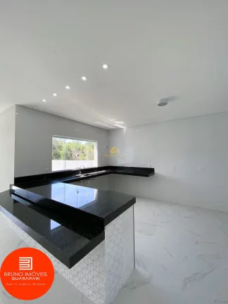 Imagem Casa em Nova Guarapari, 3 quartos sendo 1 suíte, 2 quartos de solteiro, banheiro social, cozinha a...