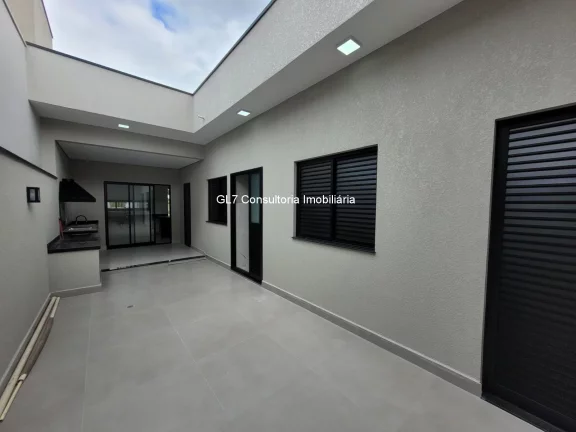 Imagem Casa a Venda 3 Dormitórios sendo 2 suíte uma com closet Condomínio Brescia Indaiatuba SP