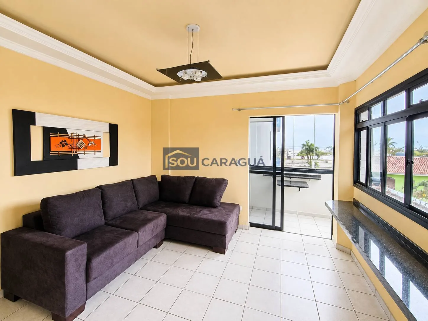 Imagem Apartamento Frente Mar para Locação no Indaiá - Caraguatatuba/SP