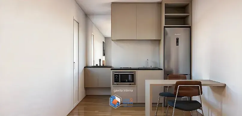 Imagem Studio para venda em Higienópolis com 1 quarto, 32m²