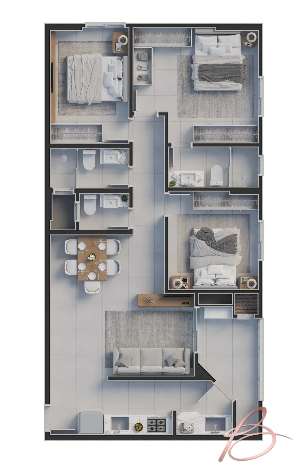 Imagem Apartamento Alto Padrão em Praia Brava de Itajaí, Itajaí/SC