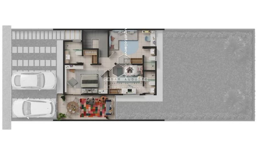 Imagem Grand Imperial Residence - Casas duplex em condominio alto padrão na Lagoa Redonda