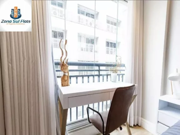 Imagem Apartamento à Venda No Campo Belo Com 1 Suíte e 1 Vaga