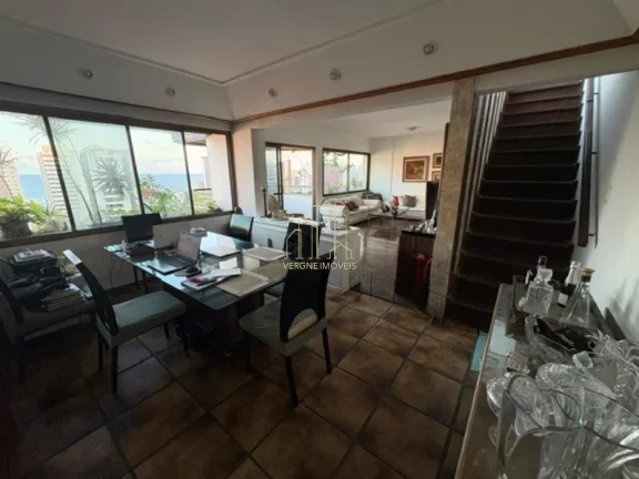Imagem Cobertura 4/4 com Piscina Privativa e Vista Mar na Pituba