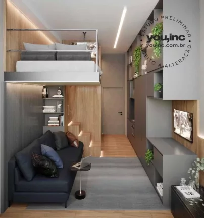 Imagem STUDIOS ALTO PARAÍSO BY YOU - Studio de 26m², localizado a apenas 300m da Estação Paraíso do Metrô!