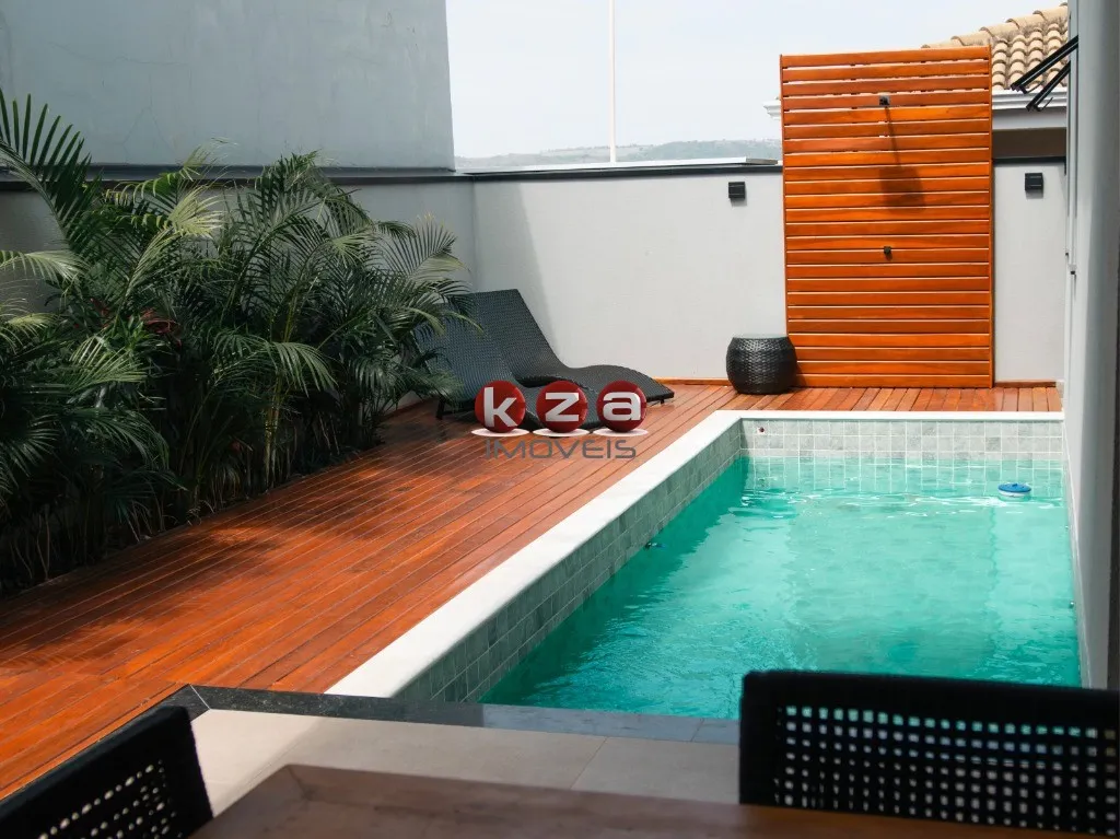 Imagem Imóvel de Alto Padrão: Casa em Condomínio à Venda em Valinhos-SP, no Residencial Vivenda das Pitangueiras - 3 suítes, 270m².
